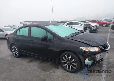 2015 Honda Civic Ex-L from USA, damaged, VIN 2HGFB2F99FH513131